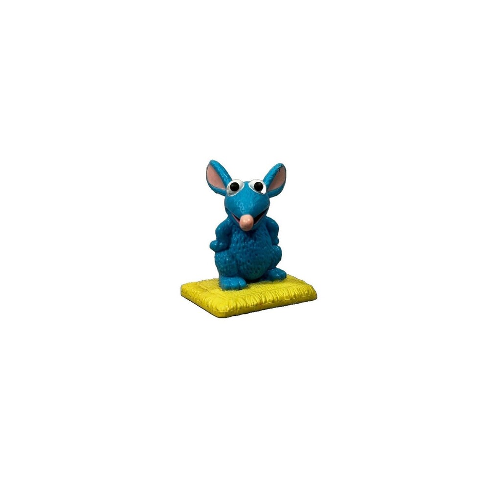 Vintage Bear in the Big Blue House Tutter Mouse PVC Figure Jim Henson Toy